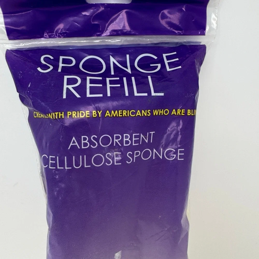 Butterfly Mop Sponge Refill Type I Absorbent Cellulose‎ Made in USA